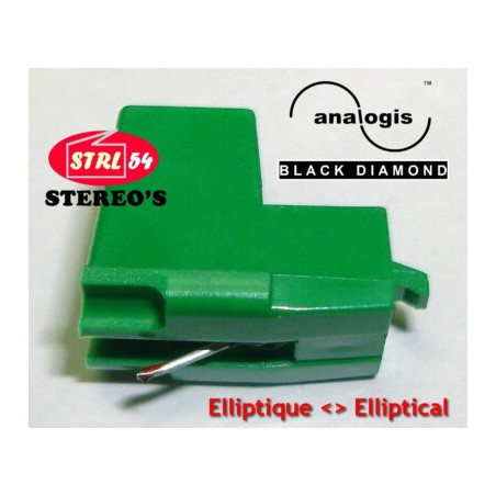 ATN71E Elíptico Black Diamond Calidad Audio Technica Luxman Nacional EPS74STED