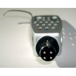 Porta testina fono Standard Argento Alluminio HS-12 Phono Cartuccia Scocca