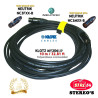 HQ + Cord XLR 10 M Cable Audio Micro KLOTZ MY206UP Neutrik NC3FXX-B NC3MXX-B