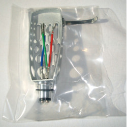 Phono-Zellenhalterschale Standard Silber Aluminium HS-12 Tonabnehmer