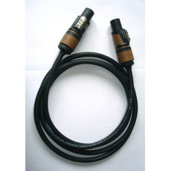 Kordon HP Speakon HQ Neutrik NL2FXX-W-S Lautsprecherkabel Monacor SPC-525 / Sw