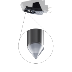 Audio Technica Original ATN81CP Diamant-Nadel Ersatz für Tonabnehmer AT81CP