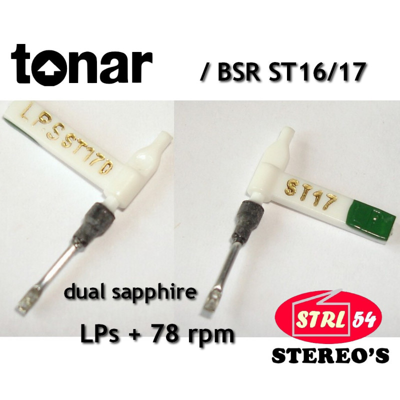 ST16/17 Tonar Sapphire Lps + 78 Tr / BSR SX6M SC10H SC11M SC12M SC5M SC7M SC8M