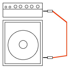 Kabel Jack 1,25 M Verstärker Auf Speaker Lautsprecher Gitarre Instrument