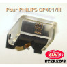 946D72 für Philips Gp 401 III 406 III 412 III 946D70 946D69 Diamant-Nadel Spmg