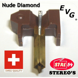 NOS EVG Stylet diamant NU ELLIPTIQUE pour SHURE N44E M44E M55E N55E DUAL DN305