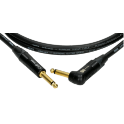 KLOTZ LaGrange SUPREME GUITAR CABLE LA-GPR0600 6 m jack coudé + jack droit dorés