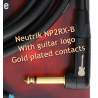 KLOTZ LaGrange SUPREME GUITAR CABLE LA-GPR0600 6 m jack coudé + jack droit dorés