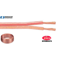 Cable Ps Hohe Qualität Sprecher Lautsprecher Hifi 2 X 2,5 mm² Monacor SPC-25