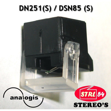 Analogis DN251-S per DUAL Dms 251 (S) Denon DSN-85 (S) stilo diamante Sferico
