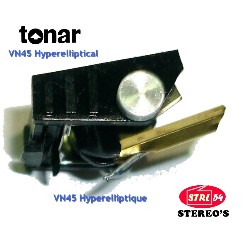 VN45HE Hyperelliptique stilo Tonar per Shure V15-IV V15 Tipo IV VN-45-HE VN45E