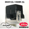 Analogis DN251-s pour DUAL DMS 251 (s) DENON DSN-85 (s) Stylet Diamant SPHÉRIQUE