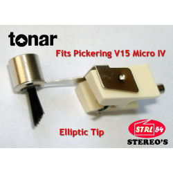Diamond Stylus ELLIPTICAL TONAR for PICKERING V15 Micro IV compatible / XV-15