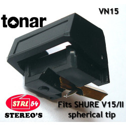 VN15G VN15-S For SHURE V15-II Type II 2 Spherical Stylus TONAR Compatible VN15E