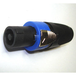 Fiche HP connecteur 4 pôles Speaker Twist Speakon 4 contacts ST4F  NL4FC NL4FX