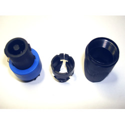 Fiche HP connecteur 4 pôles Speaker Twist Speakon 4 contacts ST4F  NL4FC NL4FX