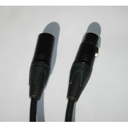 HQ+ Cordon XLR  10 m câble audio micro KLOTZ MY206UP NEUTRIK NC3FXX-B NC3MXX-B