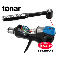TONAR Clean-Tip 4250 Brosse nettoyage pointe diamant stylet phono Fibres carbone