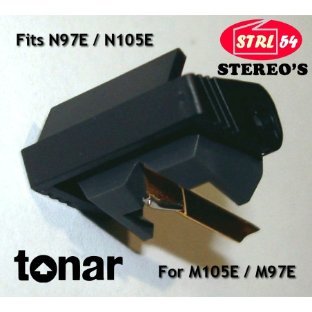 N105E N97E spécial pour SHURE M105E M105ED M97E Stylet ELLIPTIQUE TONAR 1440-DE