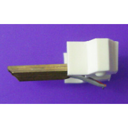 N44-7 DJ Competition Stylus for SHURE M44 N44-C M44-MB N44 M55 N55 Red Spot fluo