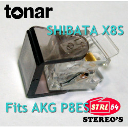 Stylet diamant SHIBATA pour AKG P8ES P8E X8E X8S TONAR 6504-SHIBA Stylus