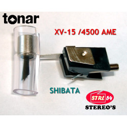 Pour Pickering XV15/4500 AME - Stylet diamant SHIBATA Haute Qualité TONAR Japon