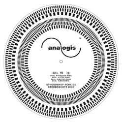 Disque stroboscopique réglage 33/45/78 tr rpm 50 & 60 Hz Analogis PERFECT PITCH