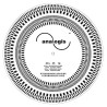 Disque stroboscopique réglage 33/45/78 tr rpm 50 & 60 Hz Analogis PERFECT PITCH