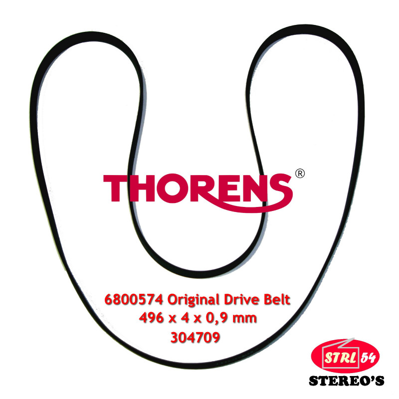 Courroie platine THORENS ORIGINAL 6800574  TD 115 126 160 165 166 280 170 190...