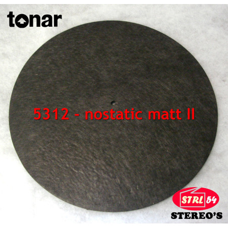 TONAR 5312 NOSTATIC MATT II tapis antistatique couvre-plateau platine disque
