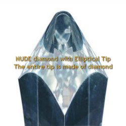 JICO S2000-E S2000E III fits EMPIRE S2000T NUDE DIAMOND stylus ELLIPTICAL tip