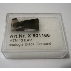 ATN13-EAV elliptique à diamant nu Black Diamond pour AUDIO-TECHNICA AT-13EAV