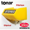 Stylet TONAR ELLIPTIQUE JVC VICTOR NIVICO DT33 E H G B S ONKYO DN111 HITACHI F11
