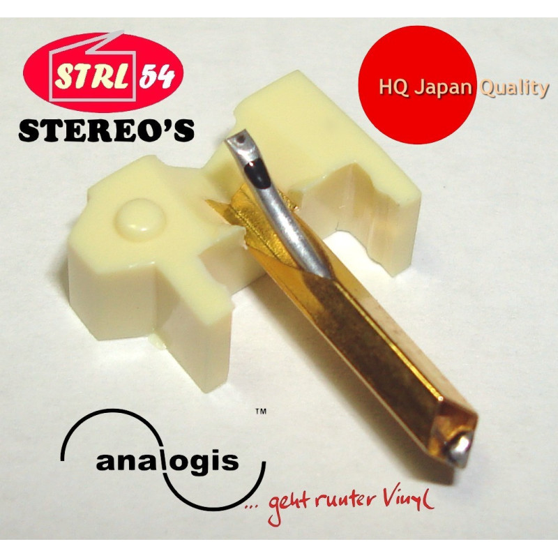 Stylet diamant ELLIPTIQUE Analogis JP SHURE N55E M55E N55EM M44E N44E DUAL DN305