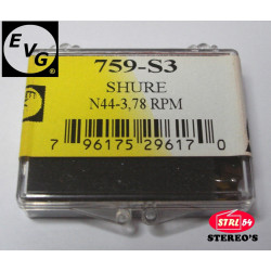 EVG NOS N44-3 stylet pour 78 tours  SHURE DUAL M44 78 rpm shellac needle stylus
