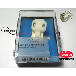 Cellule Phono céramique Analogis BSR SX6M  SX1M avec fixation + saphir LPs/LPS