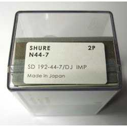 JICO SHURE N44-7 DJ IMP SD two-piece  Ae10585 stylet spécial disco paire ( x 2 )