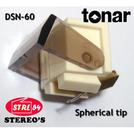 Stylet Tonar pour DENON DSN60 / DL60 DL65 DSN65 NIPPON COLUMBIA pointe sphérique