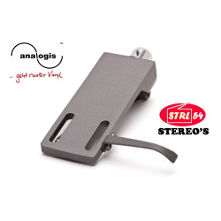 Analogis HS-33 Porte-cellule HQ type A alumimium gris Phono Cartridge Headshell