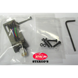 Analogis HS-33 Porte-cellule HQ type A alumimium gris Phono Cartridge Headshell