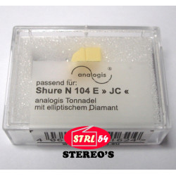 Stylet ELLIPTIQUE pr SHURE N104E M104E Haute Qualité Analogis adaptable M99 M92E