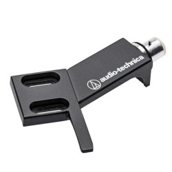 Coquille porte-cellule phono Audio-Technica AT-HS4 BK noire / bras lecture droit