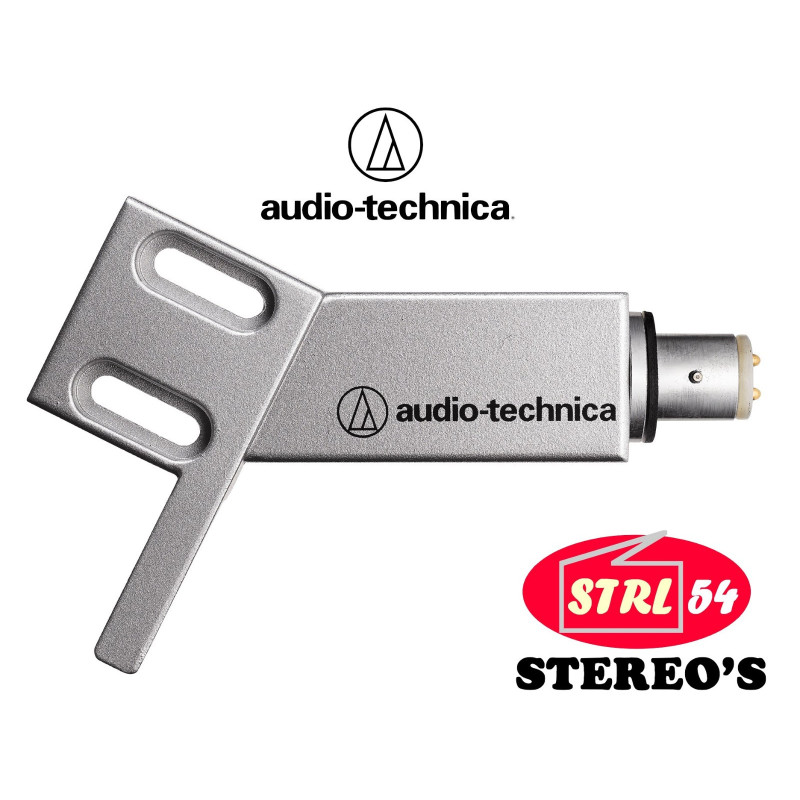 Coquille porte-cellule phono Audio-Technica AT-HS4 SV silver /bras lecture droit