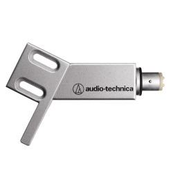 Coquille porte-cellule phono Audio-Technica AT-HS4 SV silver /bras lecture droit