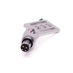 Analogis HS-24 Porte-cellule HQ angle aluminium silver Phono Cartridge Headshell