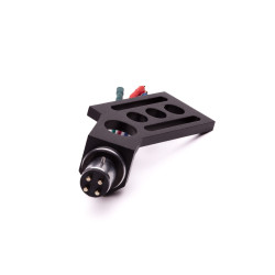 Analogis HS-25 Porte-cellule HQ angle aluminium black Phono Cartridge Headshell