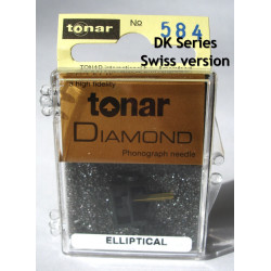 VN35E Stylet pointe diamant ELLIPTIQUE TONAR SWISS pour SHURE V15 III DUAL DN352