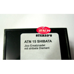 ATN15 SHIBATA 4CH JICO Stylet pr AUDIO-TECHNICA AT15SA, compatible ATN20 AT20SLA