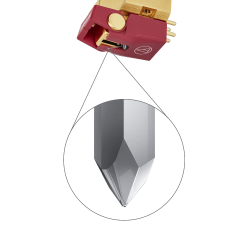 Audio-Technica AT-VM745xML Cellule 2 x MM diamant nu microlinear cantilever bore