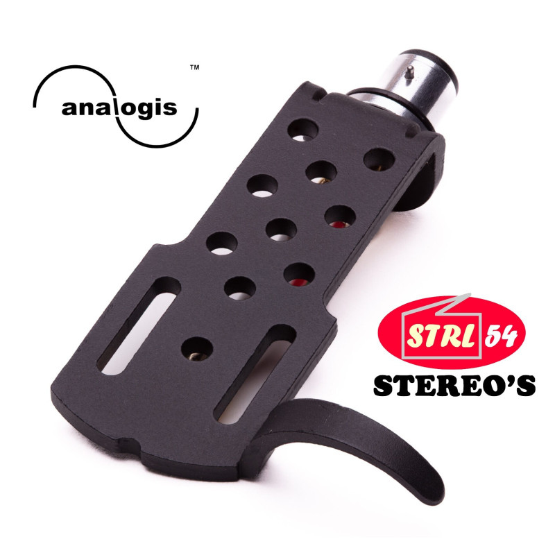 Coquille porte-cellule type Technics SME alu noir HS15 Phono Cartridge Headshell